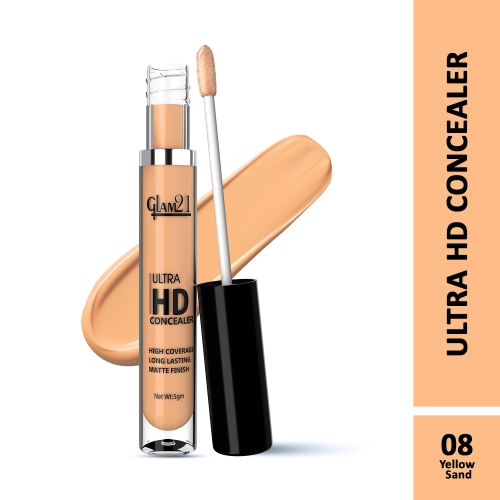 Ultra HD Liquid Concealer for HD Finish- Yellow Sand